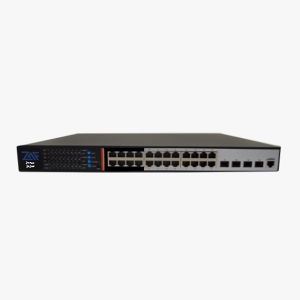 24 PORT POE 4 PORT SFP ENDÜSTRİYEL YÖNETİLEBİLİR SWİTCH		